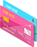 bank cards vector